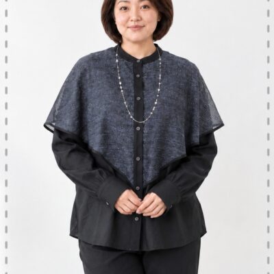 1枚で着映えする服がない—そんな朝の迷いを解決するケープトップスのイメージ画像